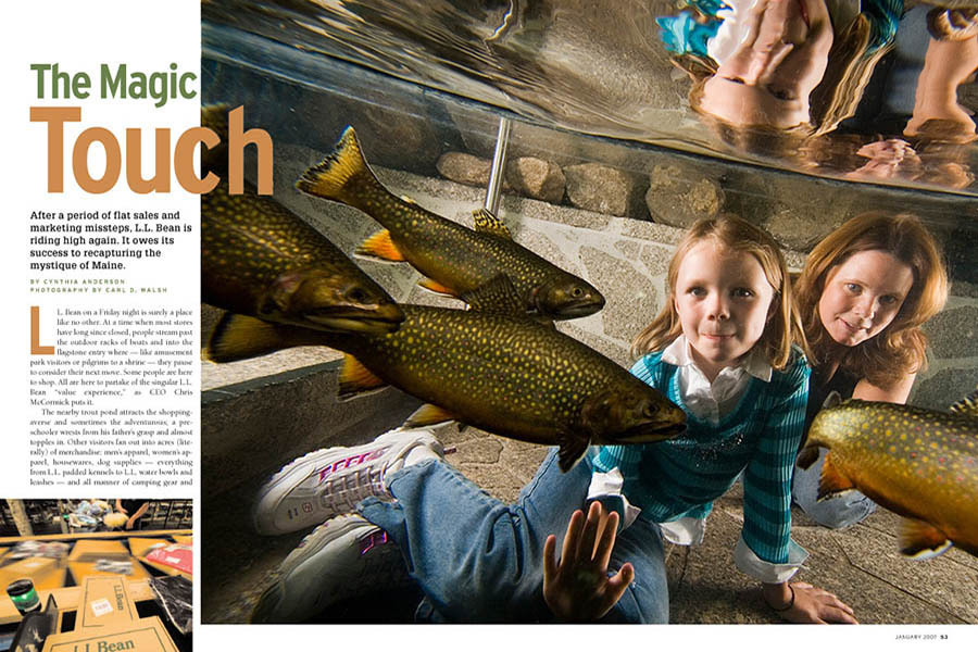 Down East Magazine : Published : Editorial Photography : Carl D. Walsh Photographer: Portrait Photography : Natural History Photographer